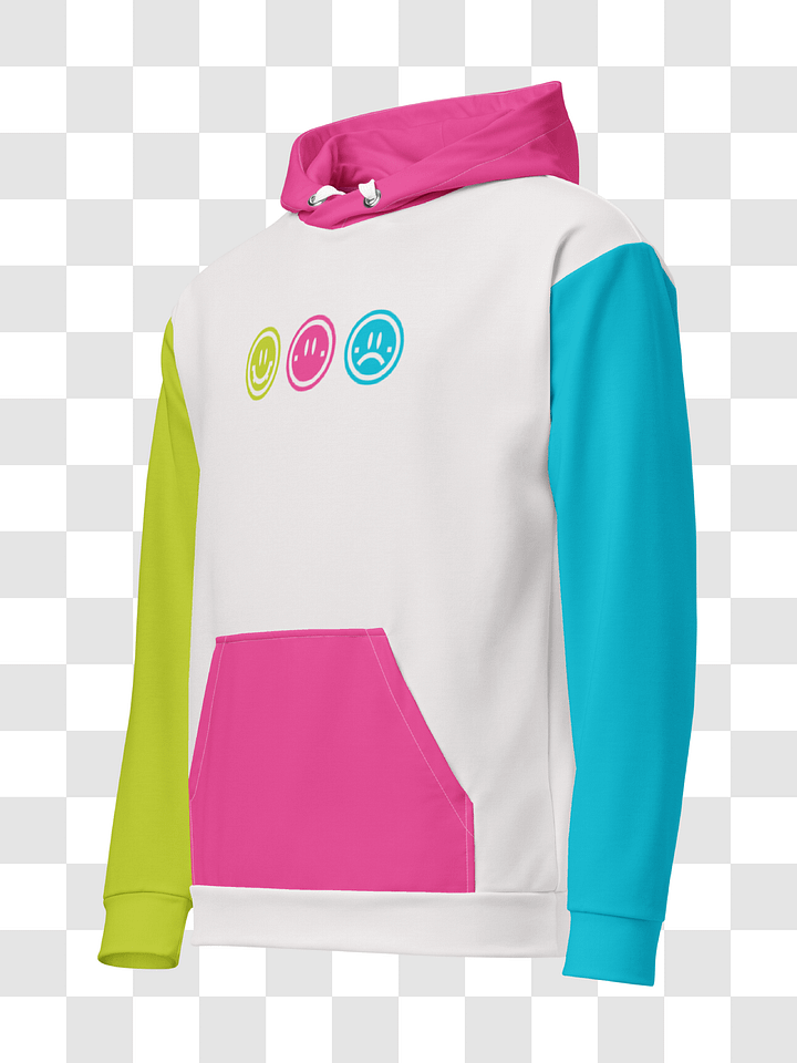 SMILE! Colour Block Hoodie product image (1)