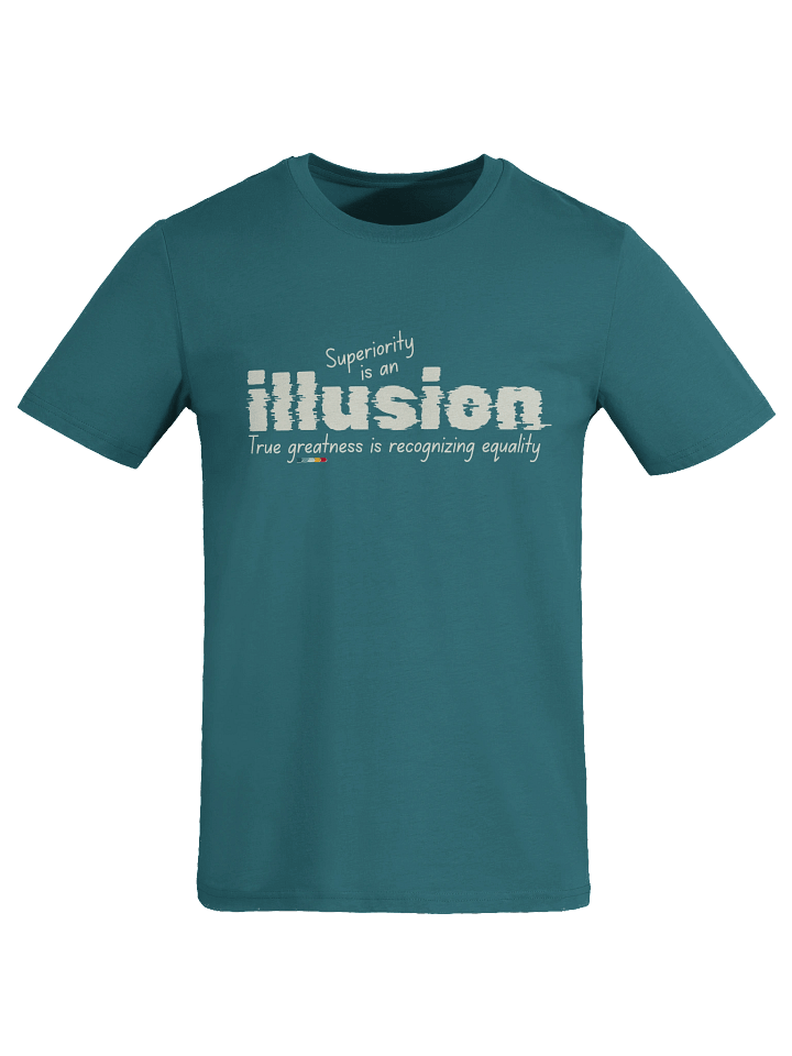 Same Skin Tee – “Superiority Is an Illusion” | Anti-Bias Organic Cotton T-Shirt — Fulfilled in EU/UK product image (1)