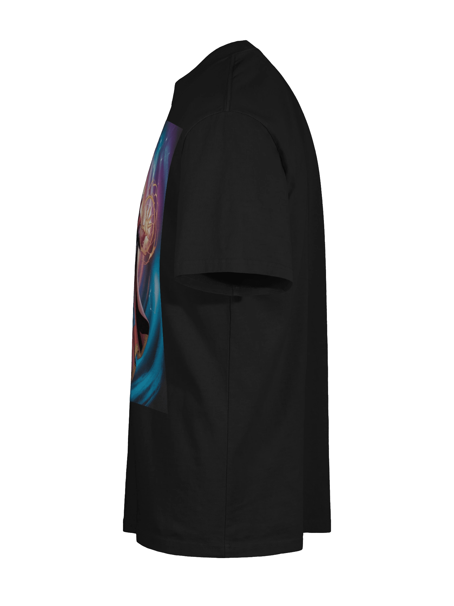 Doctor Strange Portal Swirl Oversized Faded T-Shirt – Mystic Mandala Eclipse product image (10)