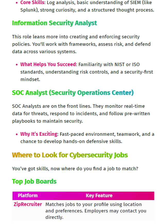 Google Cyber Security Professional Certificate Study Notes (Unofficial) product image (8)