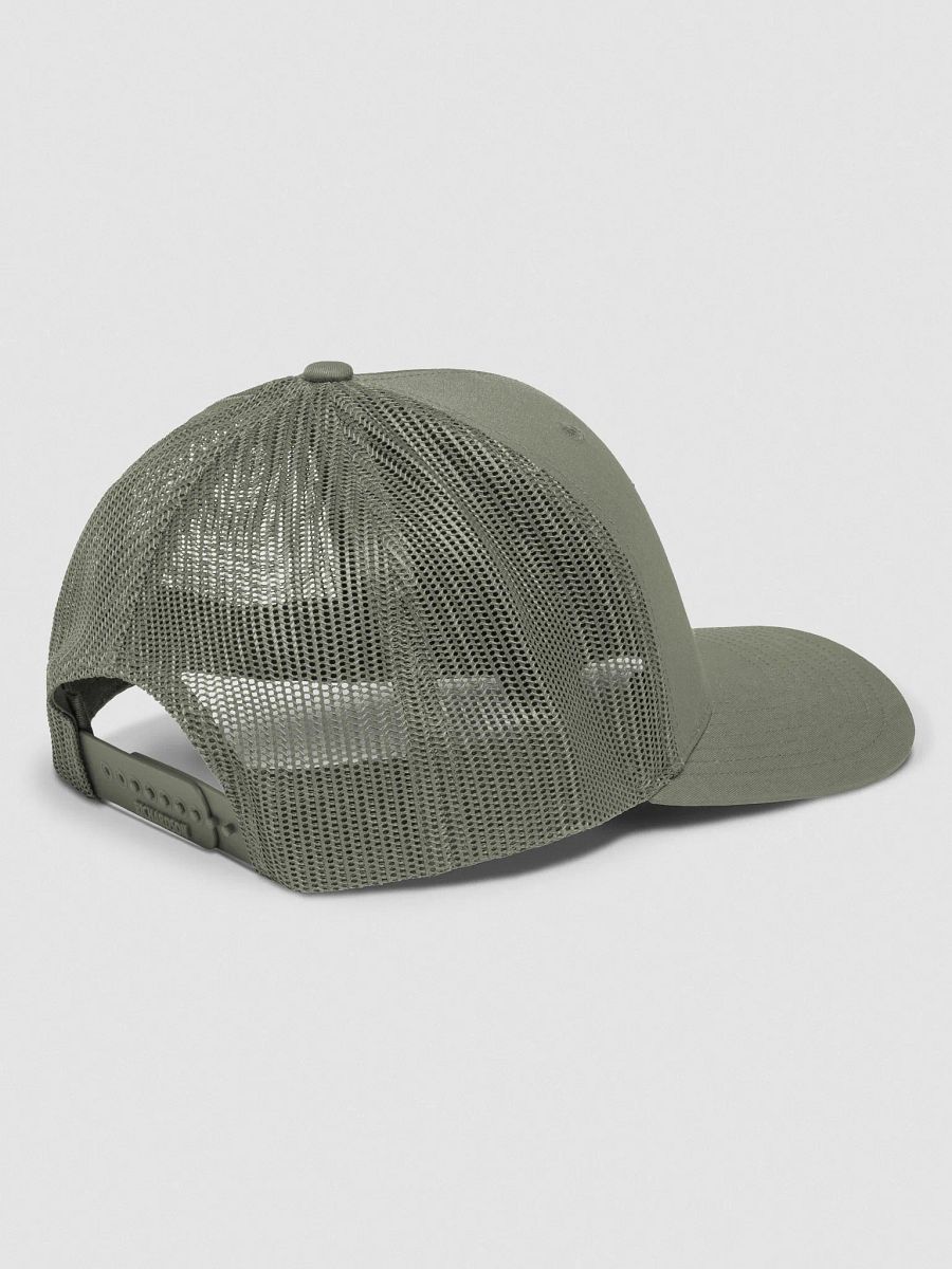 //42 "Trucker" Cap (black thread) product image (3)