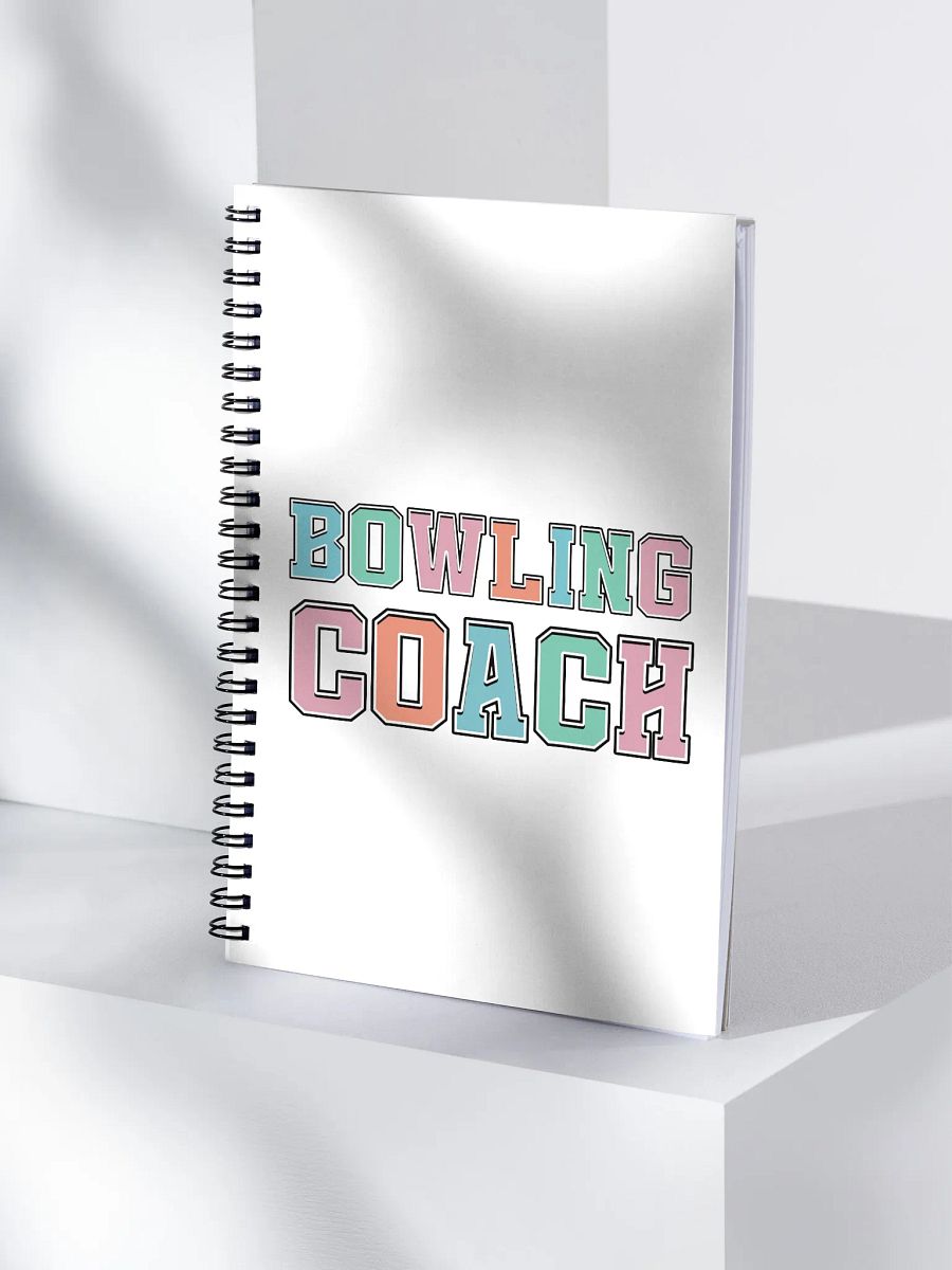 Bowling Coach Vibrant Notebook product image (1)
