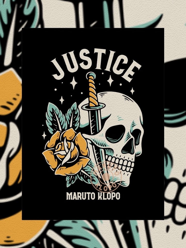justice - floral skull sword product image (1)