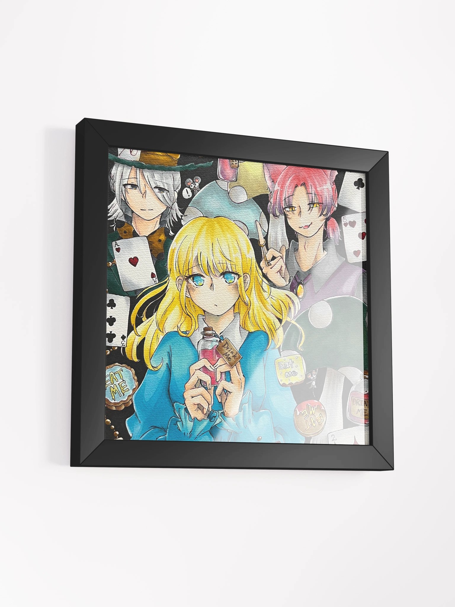 Welcome to Wonderland! - Framed Matte Poster product image (3)