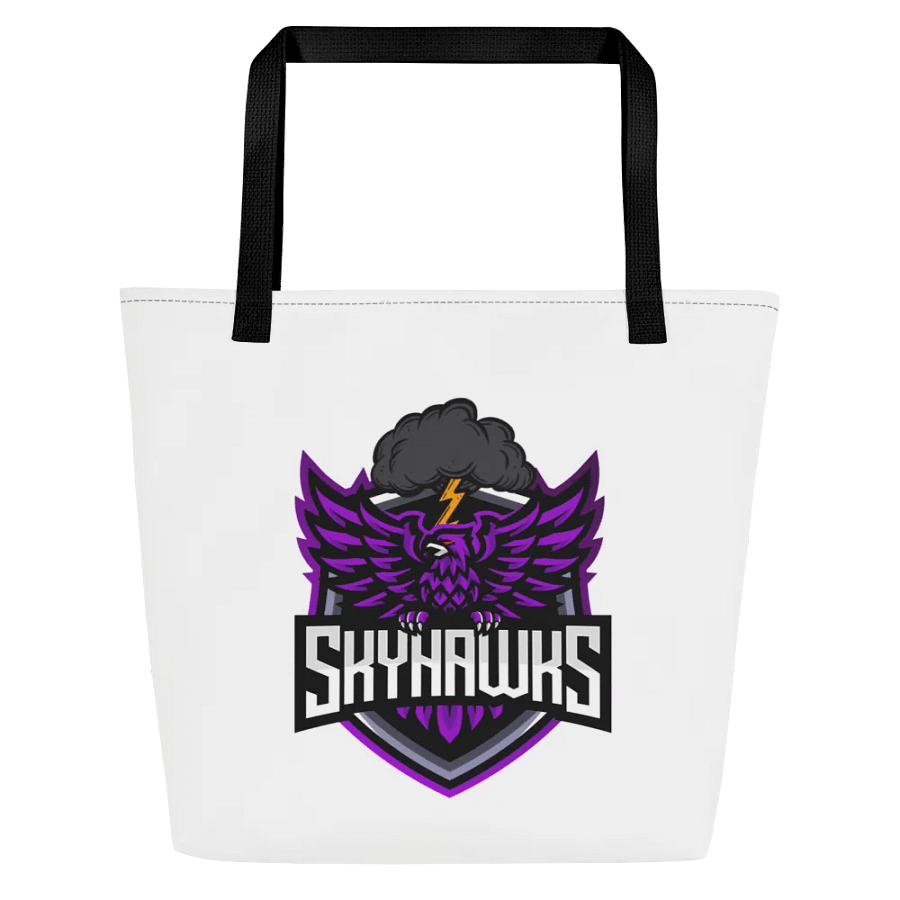 Skyhawks Logo #2 Large Tote Bag w/ Pocket product image (2)