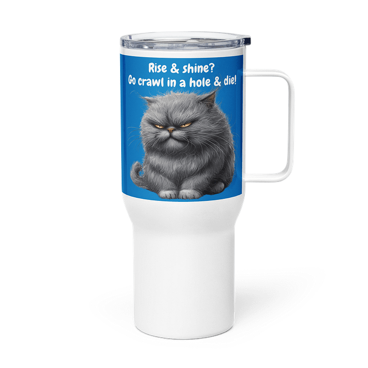 Sarcastic Cat Travel Mug product image (2)