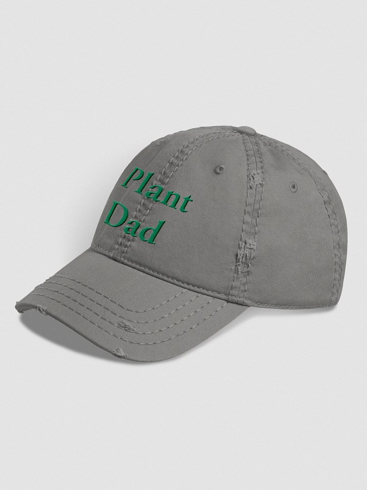 Plant Dad Distressed Dad Hat product image (8)