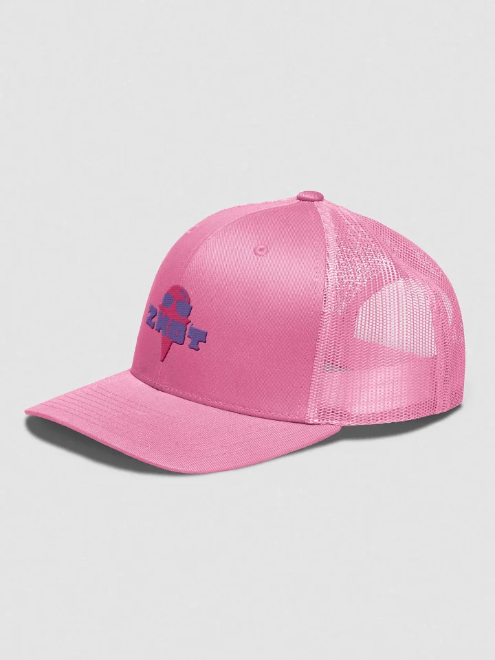 Pink Logo ZKOT Trucker Cap - Show your Support with Style - Headwear product image (2)