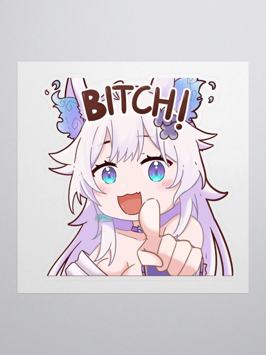 Sakiyosa B!tch Sticker product image (3)
