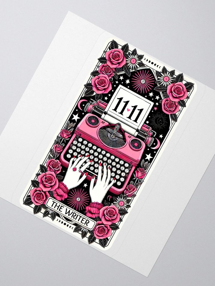 The Writer Tarot Card Sticker product image (2)