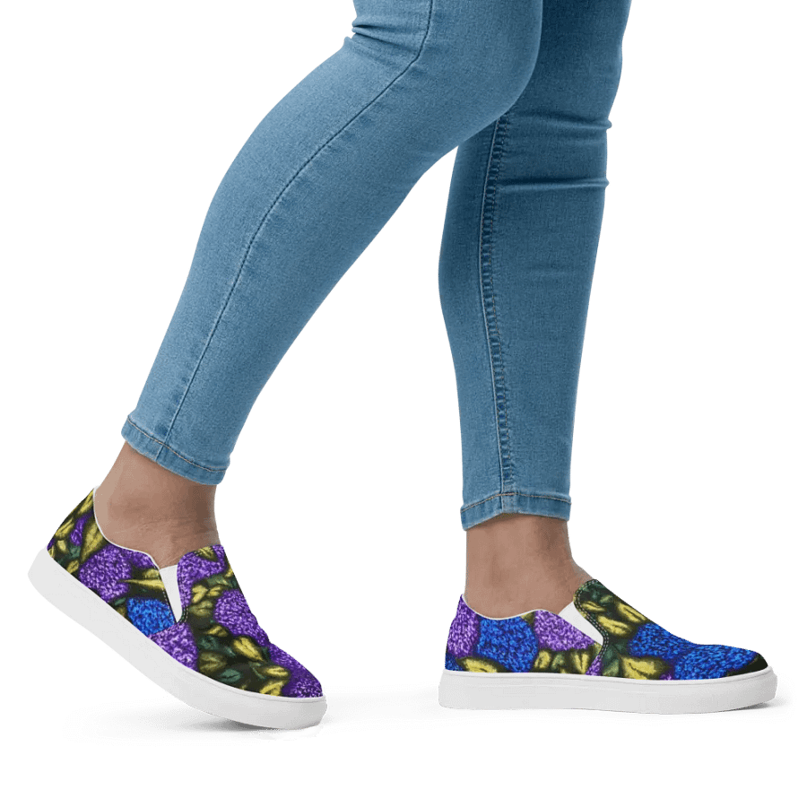HYDRANGEAS women's slip-on canvas shoes product image (9)