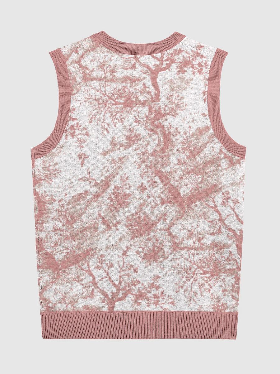 Marbled Cozy V-Neck Vest product image (19)