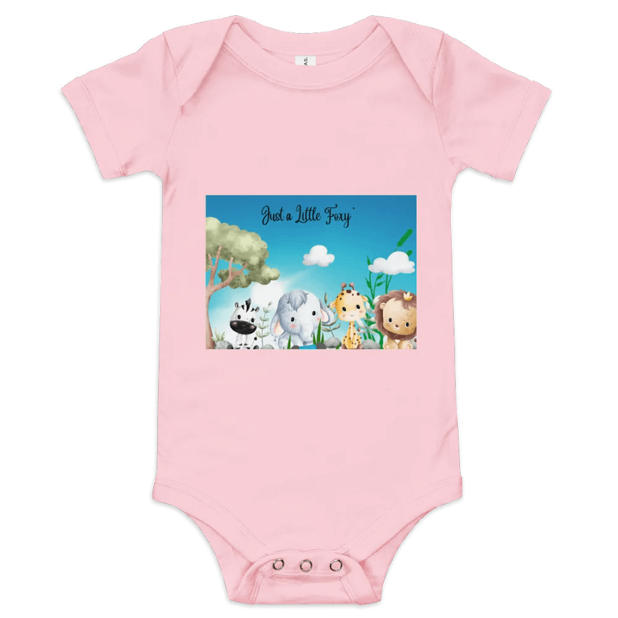 Safari Friends Baby Onesie product image (1)