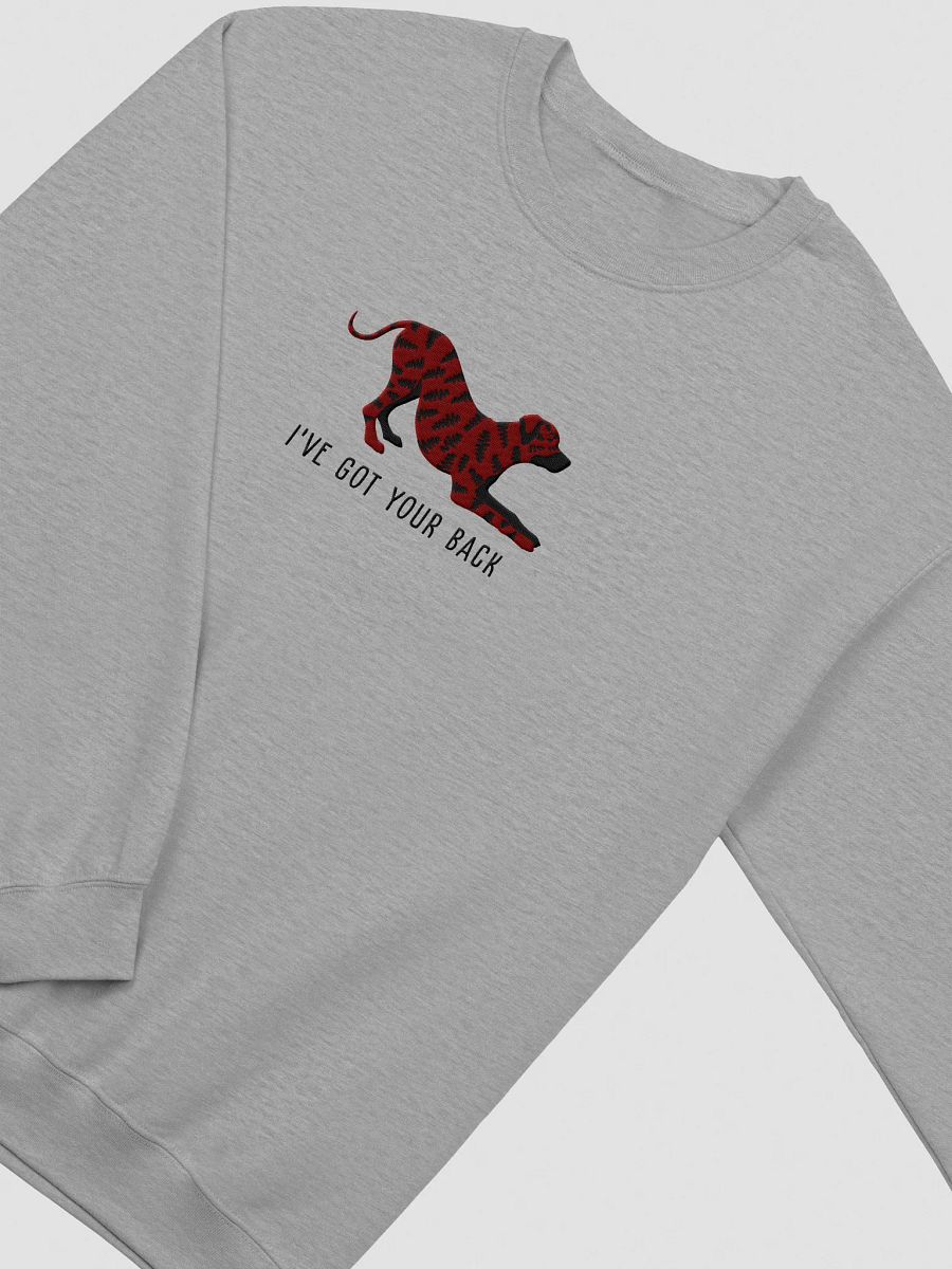 I've Got Your Back Sweatshirt (Embroidered) of a Rhodesian Ridgeback(Brindle) product image (12)