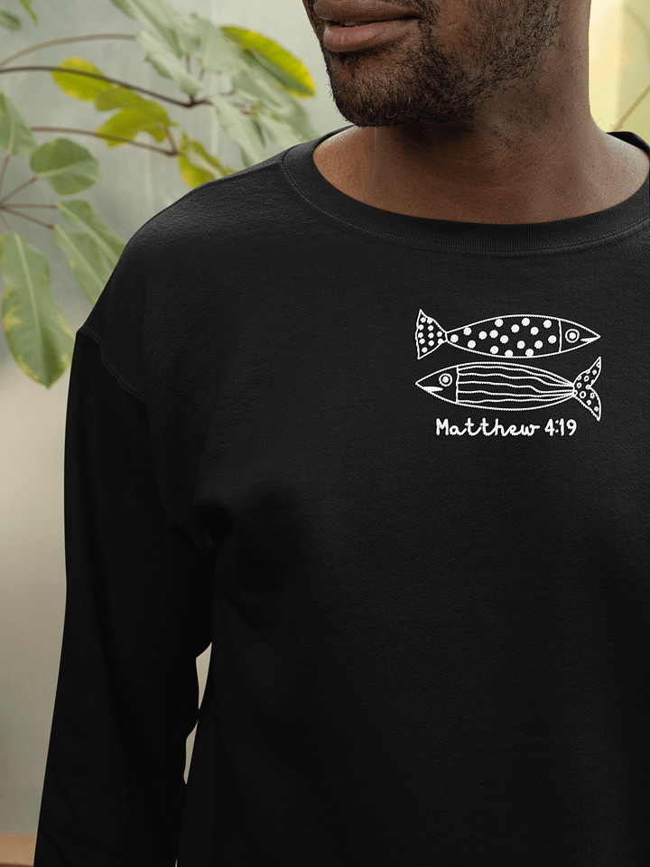 Doodle Fishers of Men| Comfort Colors Unisex|Garment-Dyed Heavyweight Long Sleeve product image (1)
