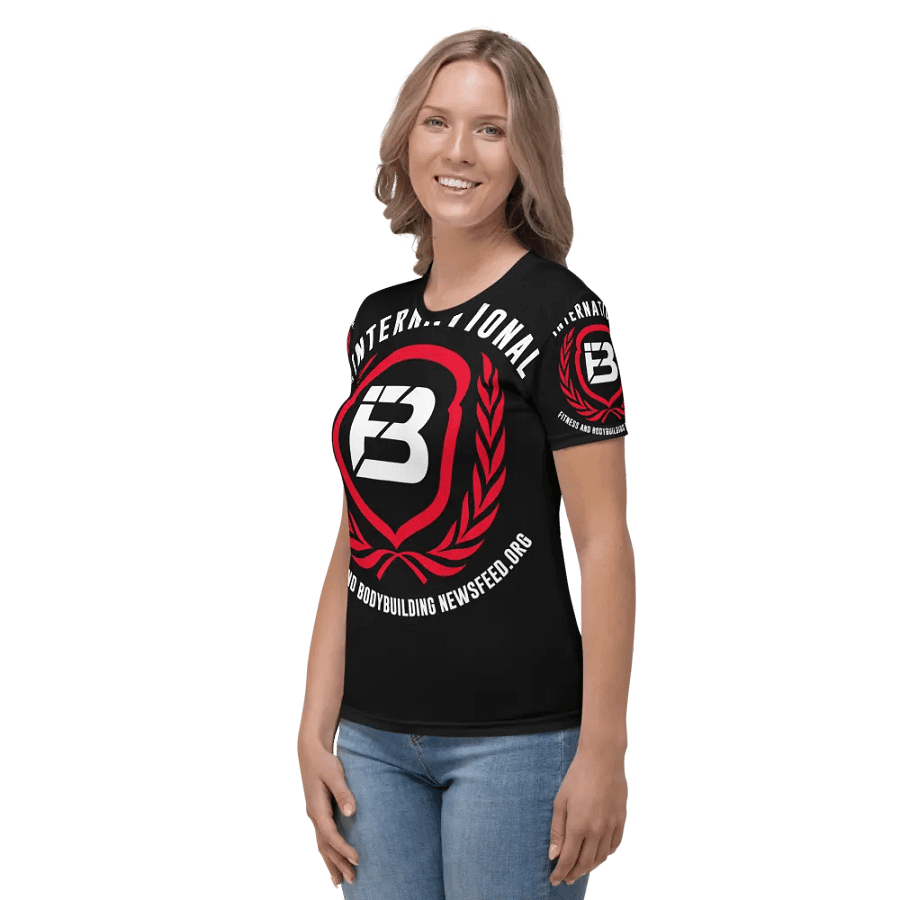 IFBNewsfeed.Org's All-Over Print Women's Crew Neck T-Shirt product image (3)