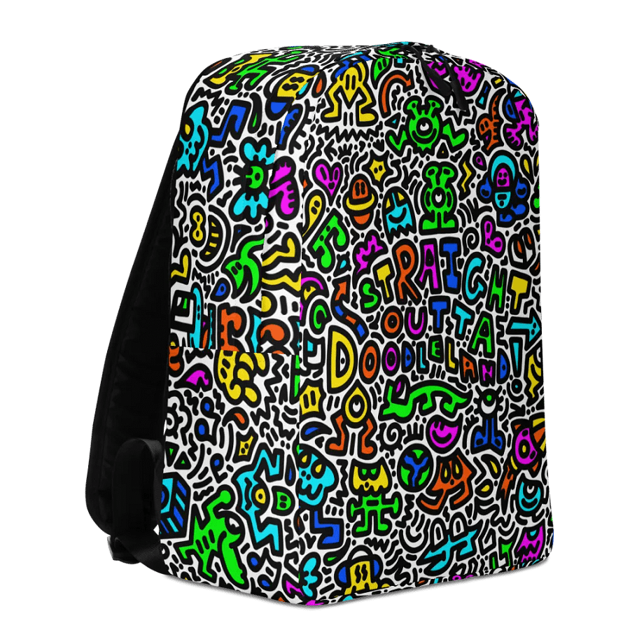 'Straight Outta DoodleLand' Backpack product image (8)