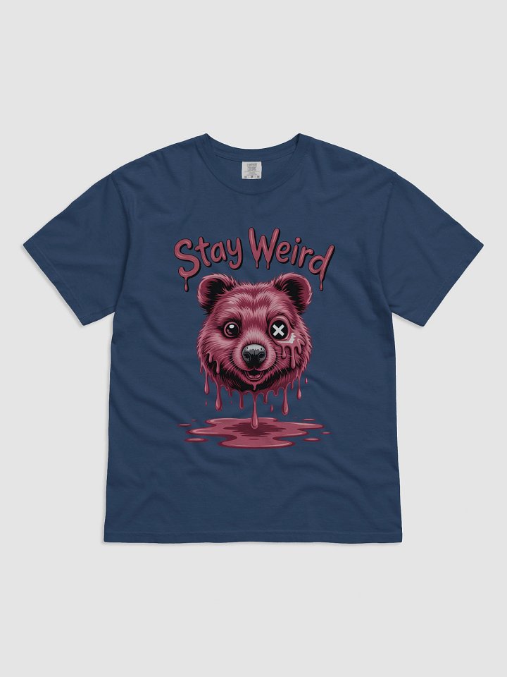 Stay Weird Creepy Cute Bear Graphic Tee product image (1)