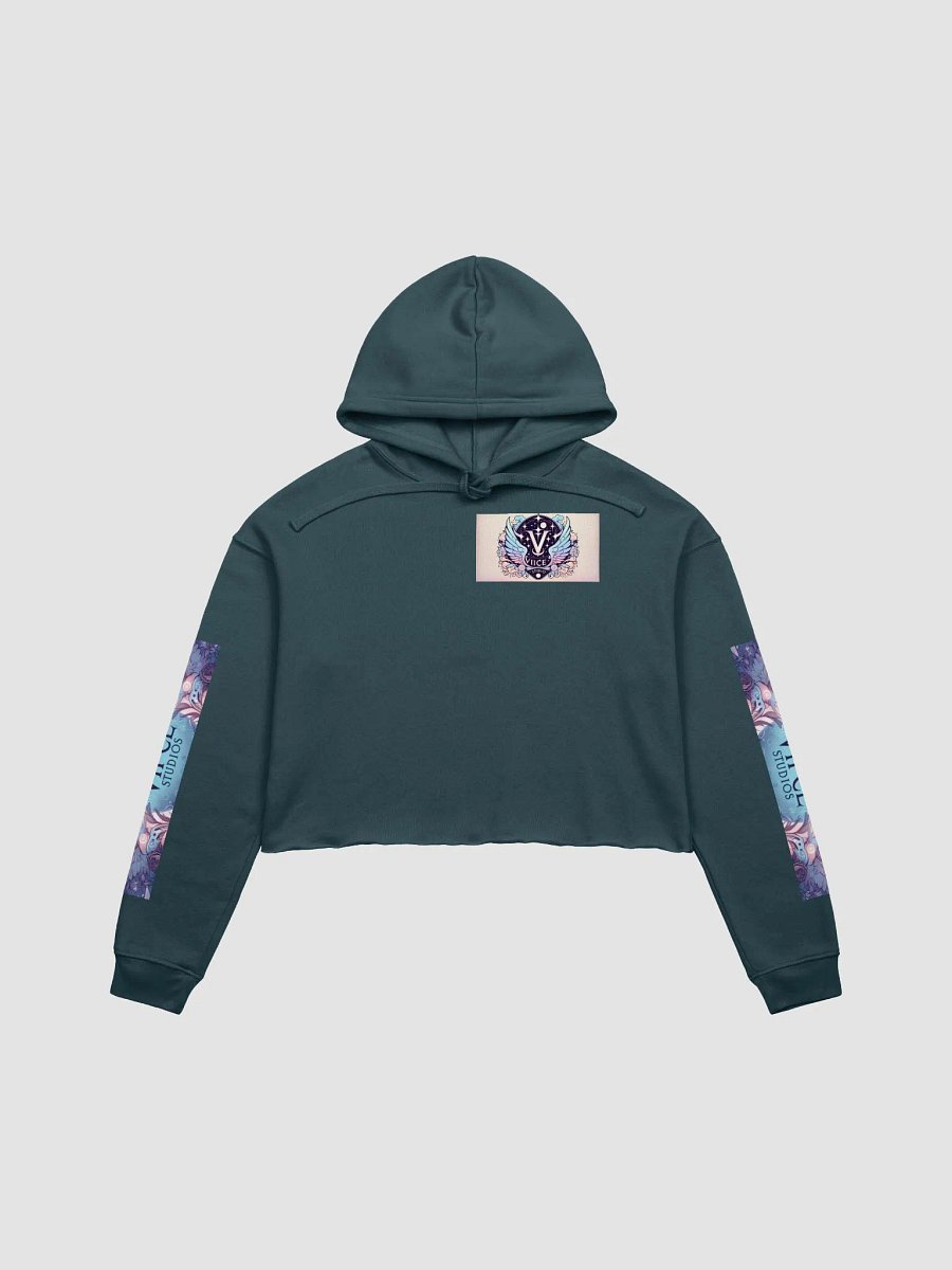 Celestial Serenity Crop Hoodie product image (1)