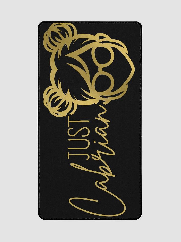 JustCabrian Gold Desk Mat product image (2)