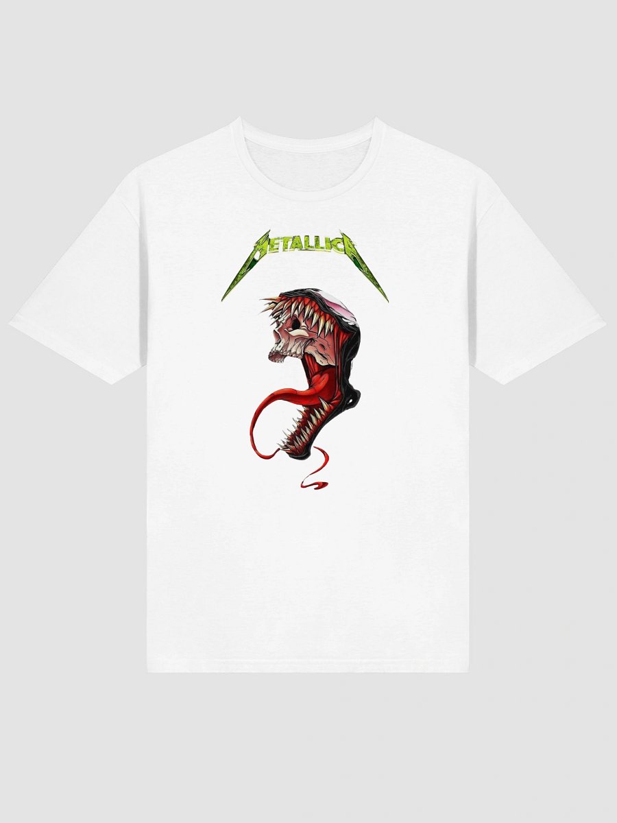 Metallica Venom T-Shirt - Symbiote Skull Mashup product image (1)