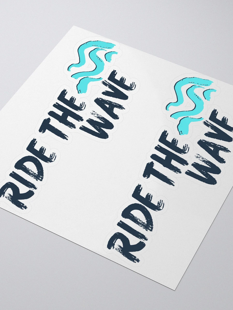 Ride the wave stickers product image (3)