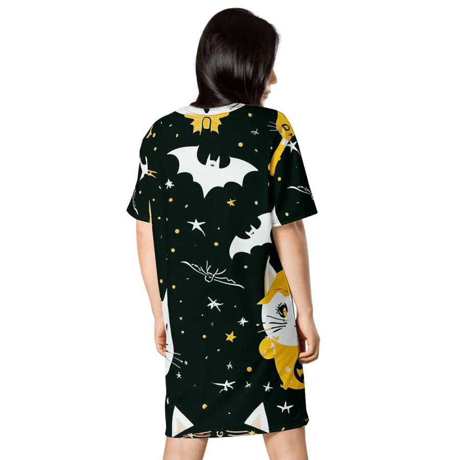 Creepy Carnival Chaos T Shirt Dress product image (5)