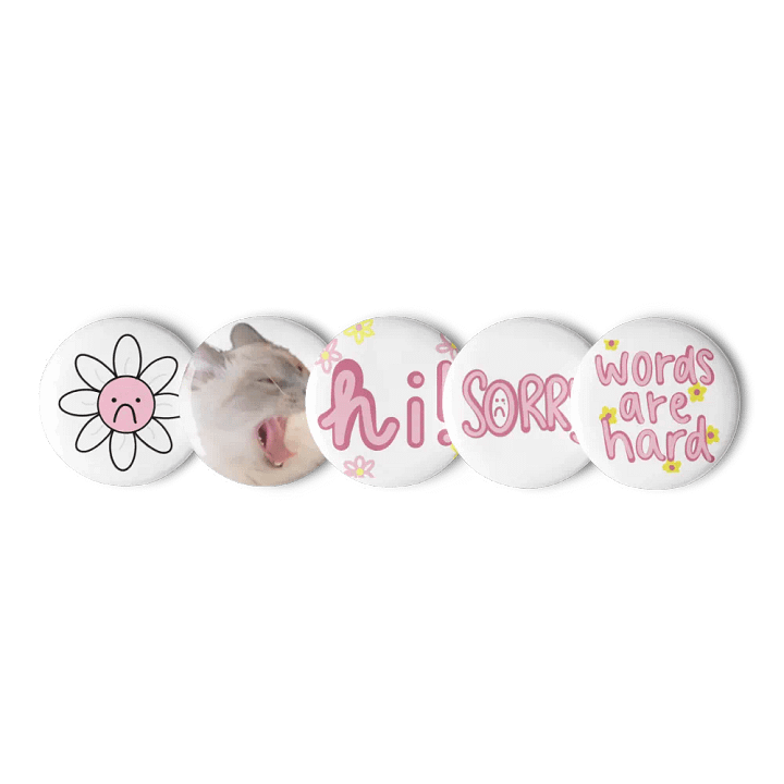Emote Pin Set product image (1)