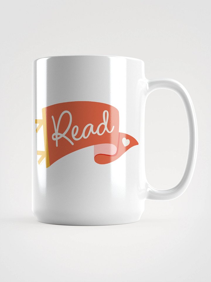 Go Team...Read! Red Pennant Mug product image (1)