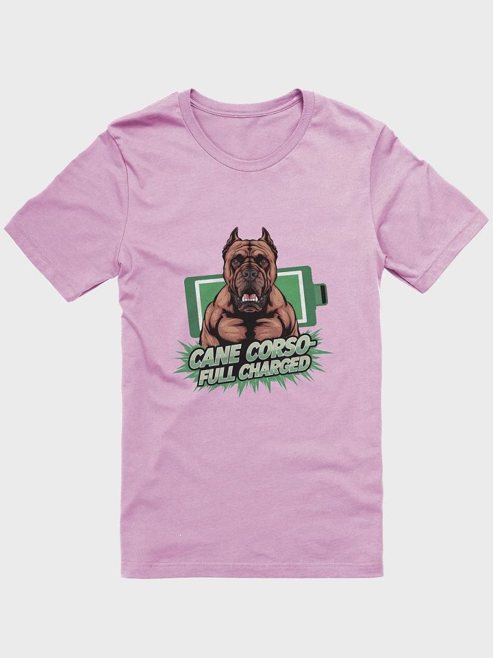 Cane Corso T-Shirt | Always Full Charged | Cane Corso Apparel product image (41)