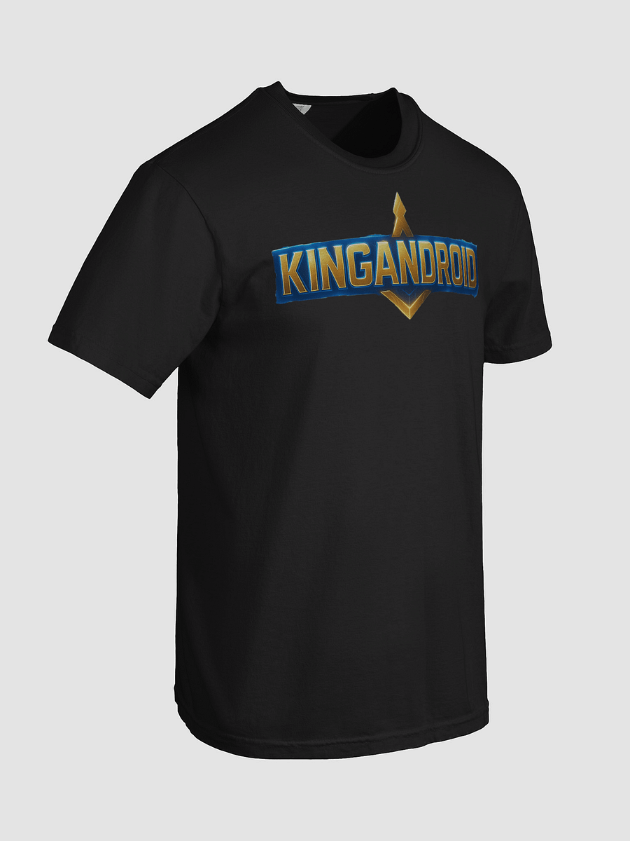 Blue and gold KingAndroid T-Shirt product image (8)