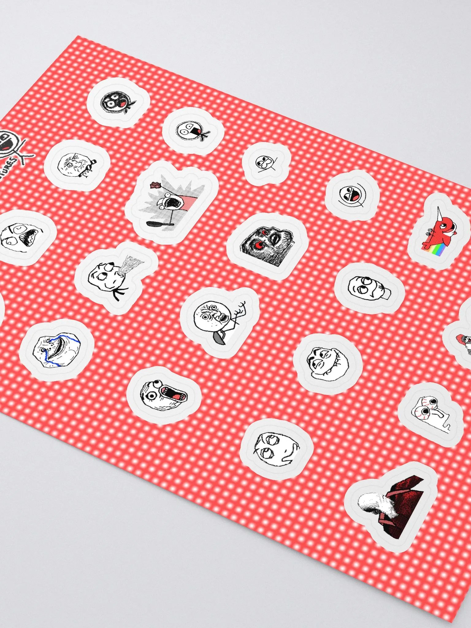 DERP Mini Stickers! (21 STICKER PACK) product image (2)