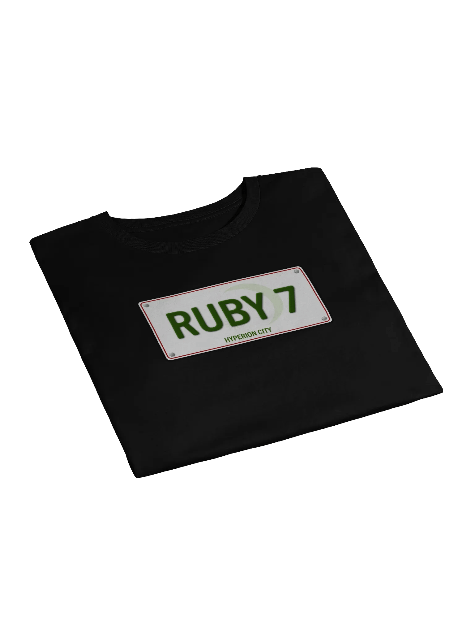 Ruby 7 License Plate Crop Top product image (3)