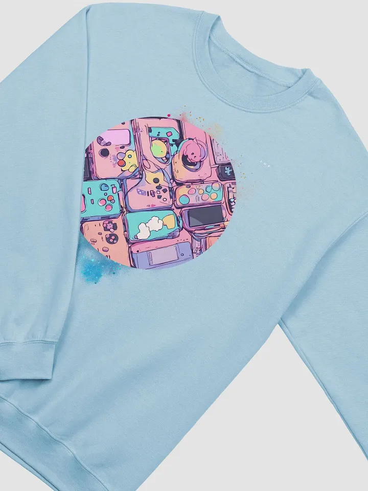 Sugar Pink Controller Premium Unisex Sweatshirt product image (18)