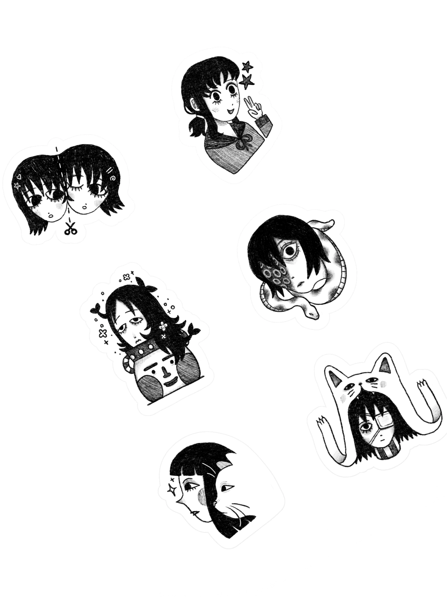 Delusion Sticker Sheet product image (1)