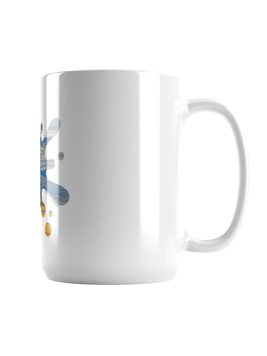 Acrylic Paint Beachy Splatter Mug product image (1)