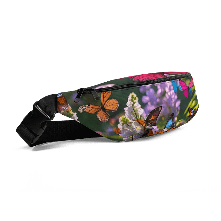Fluttering Garden All-Over Fanny Pack product image (2)