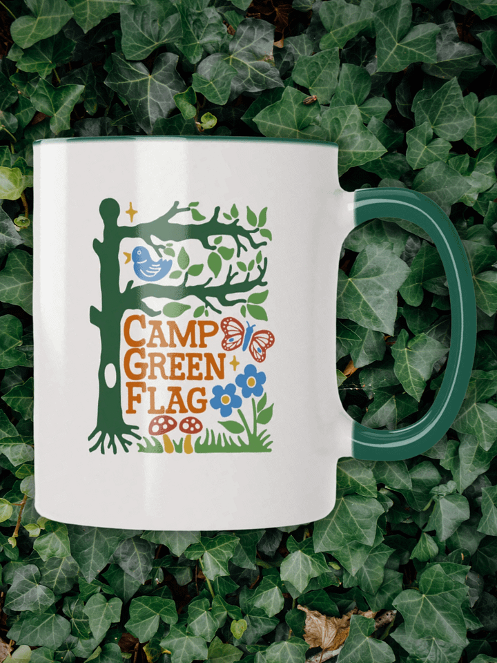 Camp Green Flag Coffee Mug product image (1)