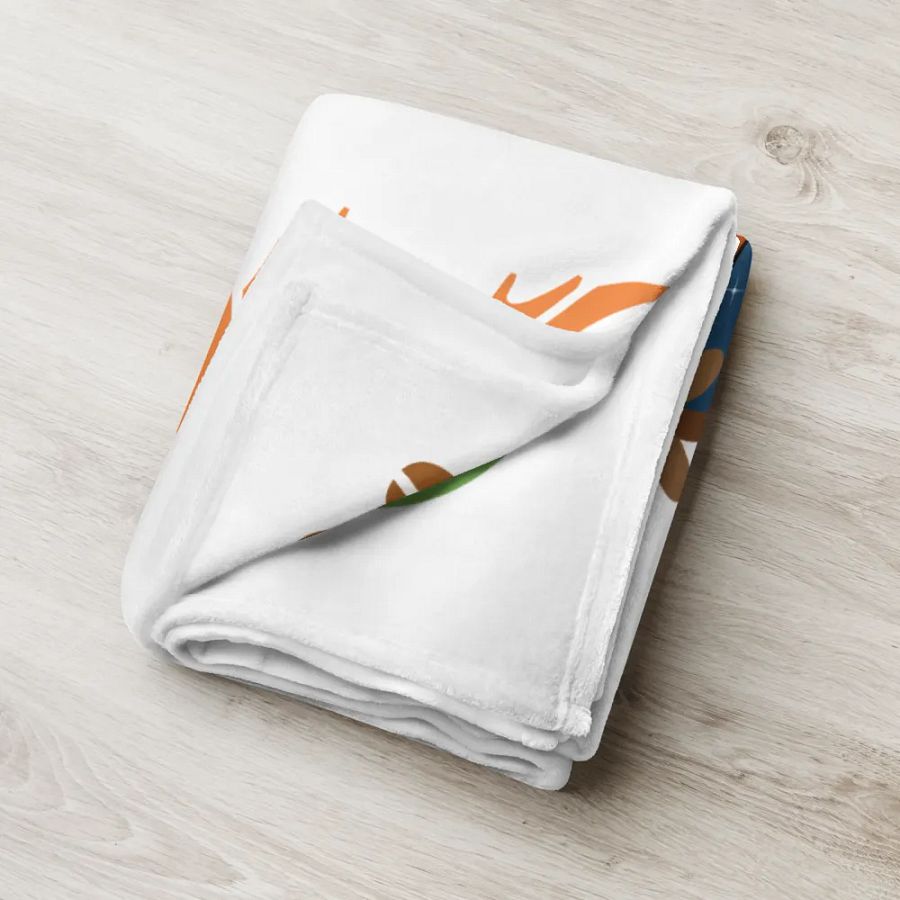 Pumpkin Witch Panda Blanket product image (6)