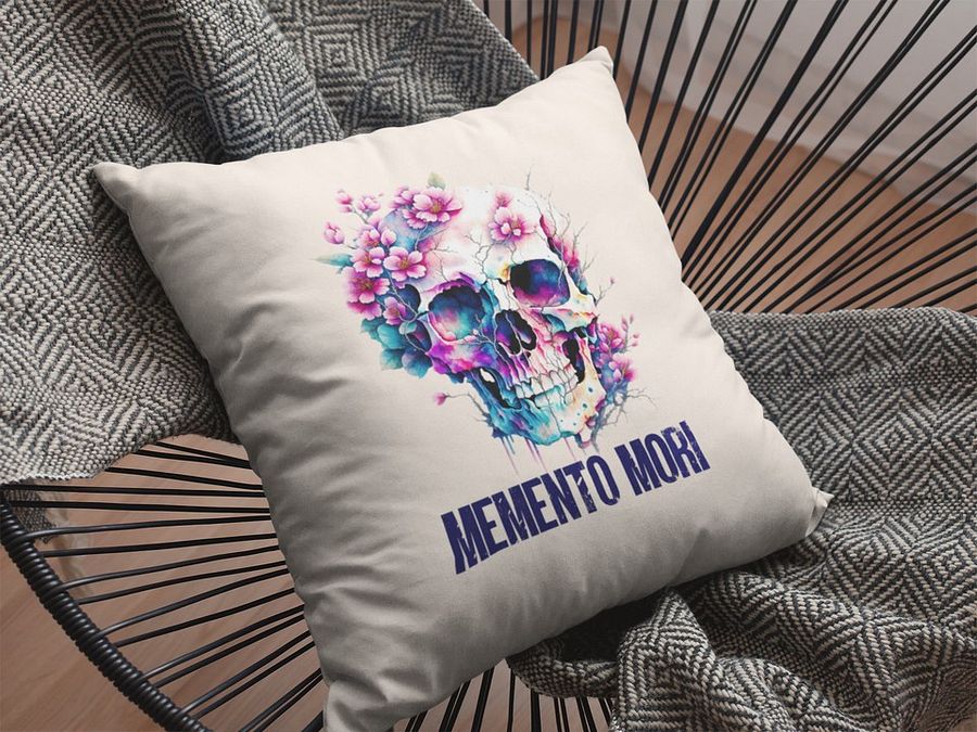Memento Mori Pillow product image (3)