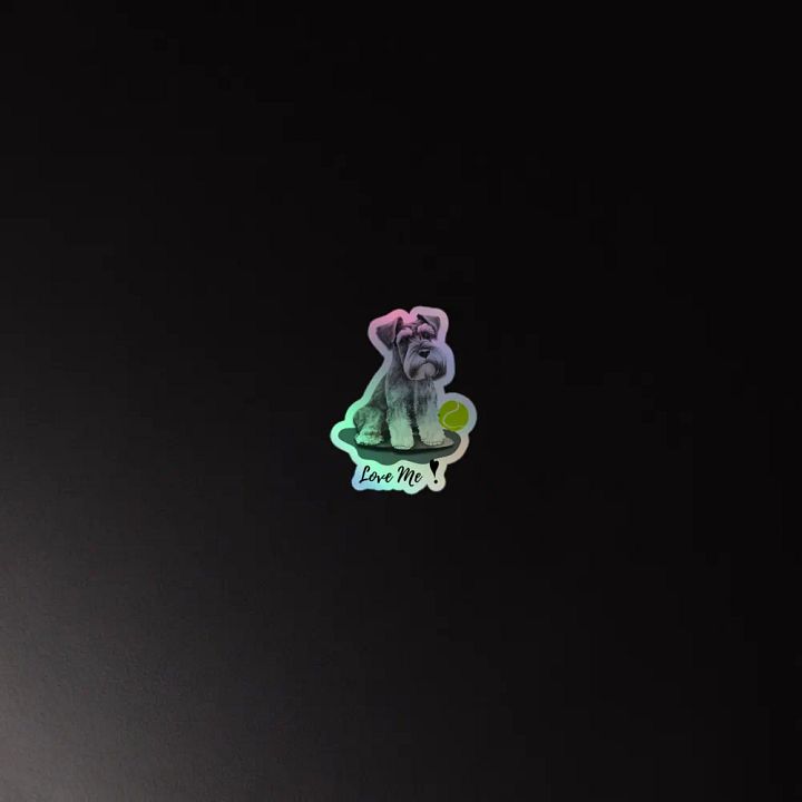 Schnauzer Sparkle Sticker Set product image (4)