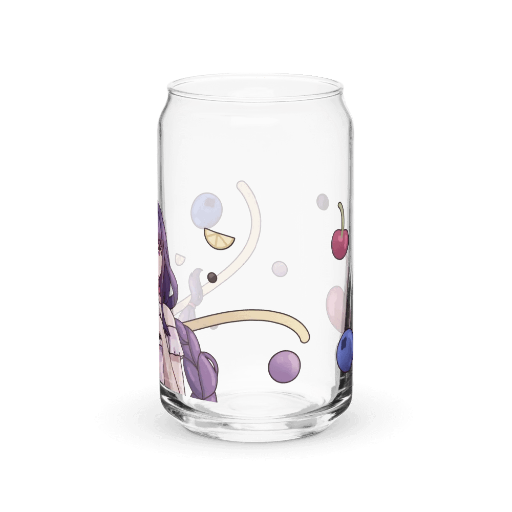 Raiden Shogun - Can-Shaped Glass (or with lid and straw) product image (39)