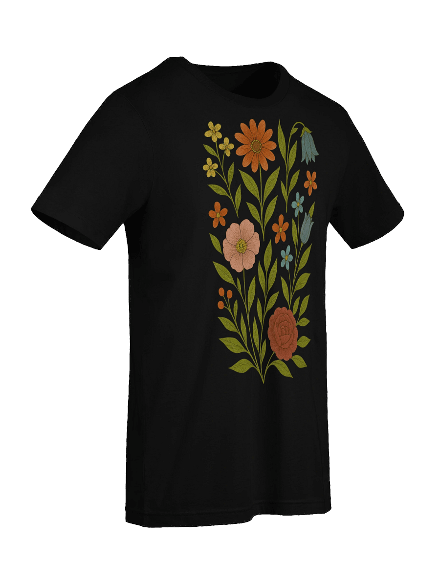 🌸 "Floral Serenity T-Shirt – Relaxing Calm Aesthetic |Floral Symphony T-Shirt product image (50)