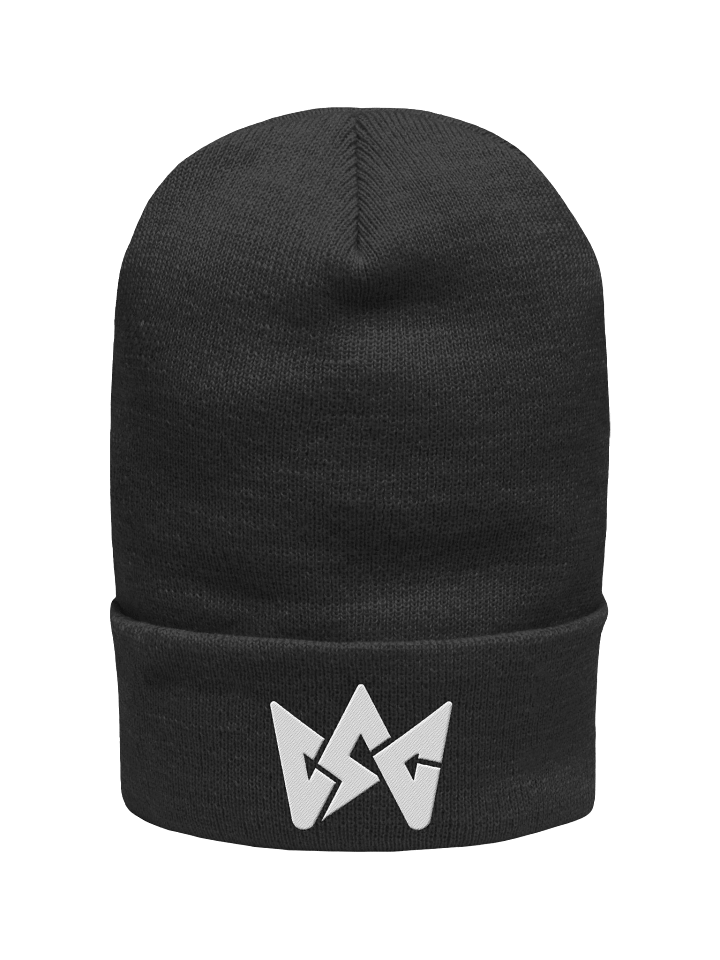 CSG Beanie Embroidered (Unisex) - White Logo product image (1)