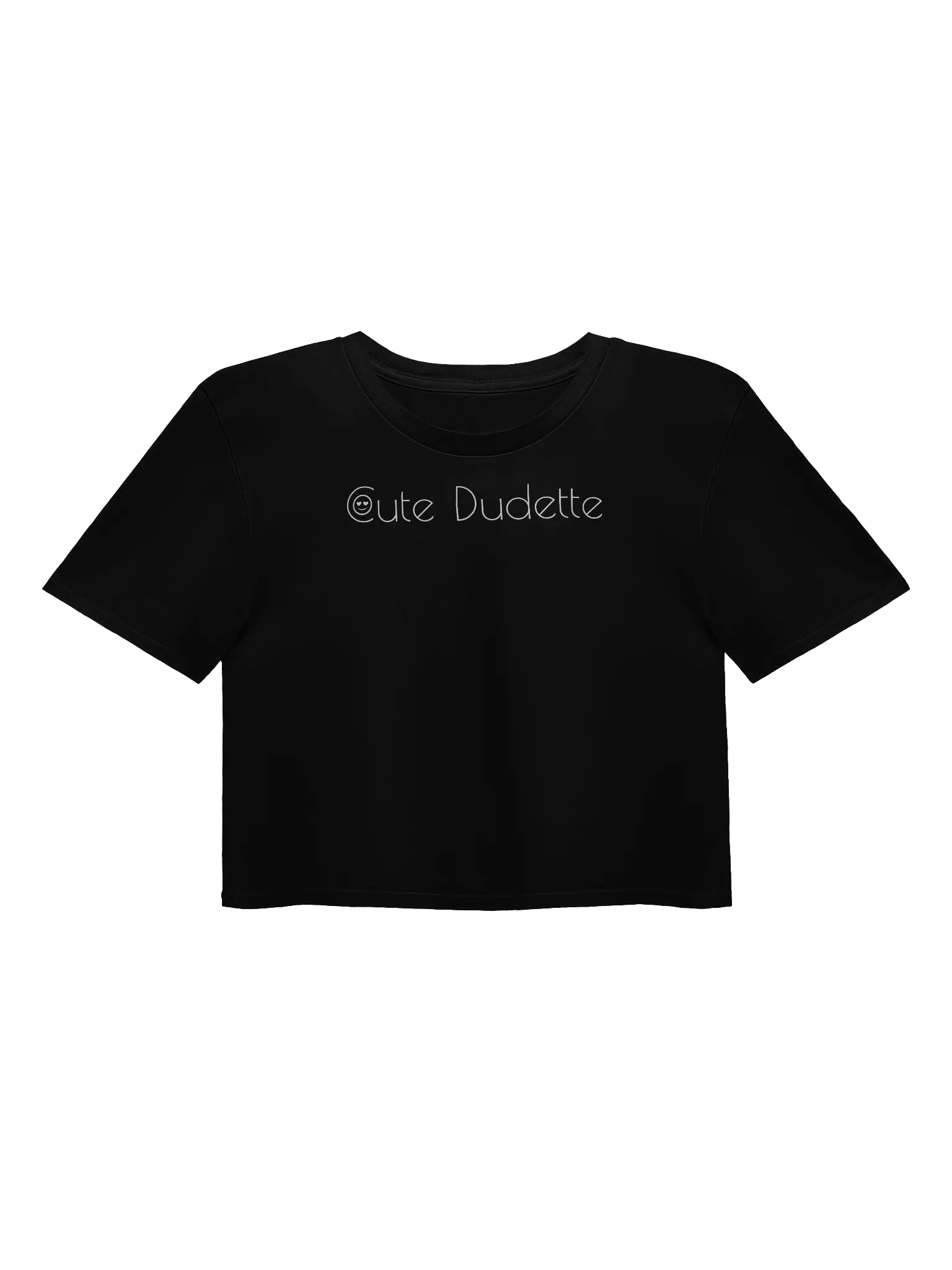 Cute Dudette Crop Top product image (2)