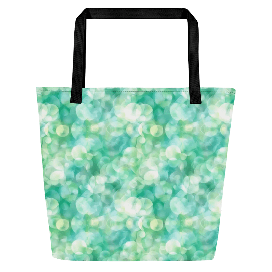 Bokeh Ombre Radiance Polyester Tote Bag product image (1)