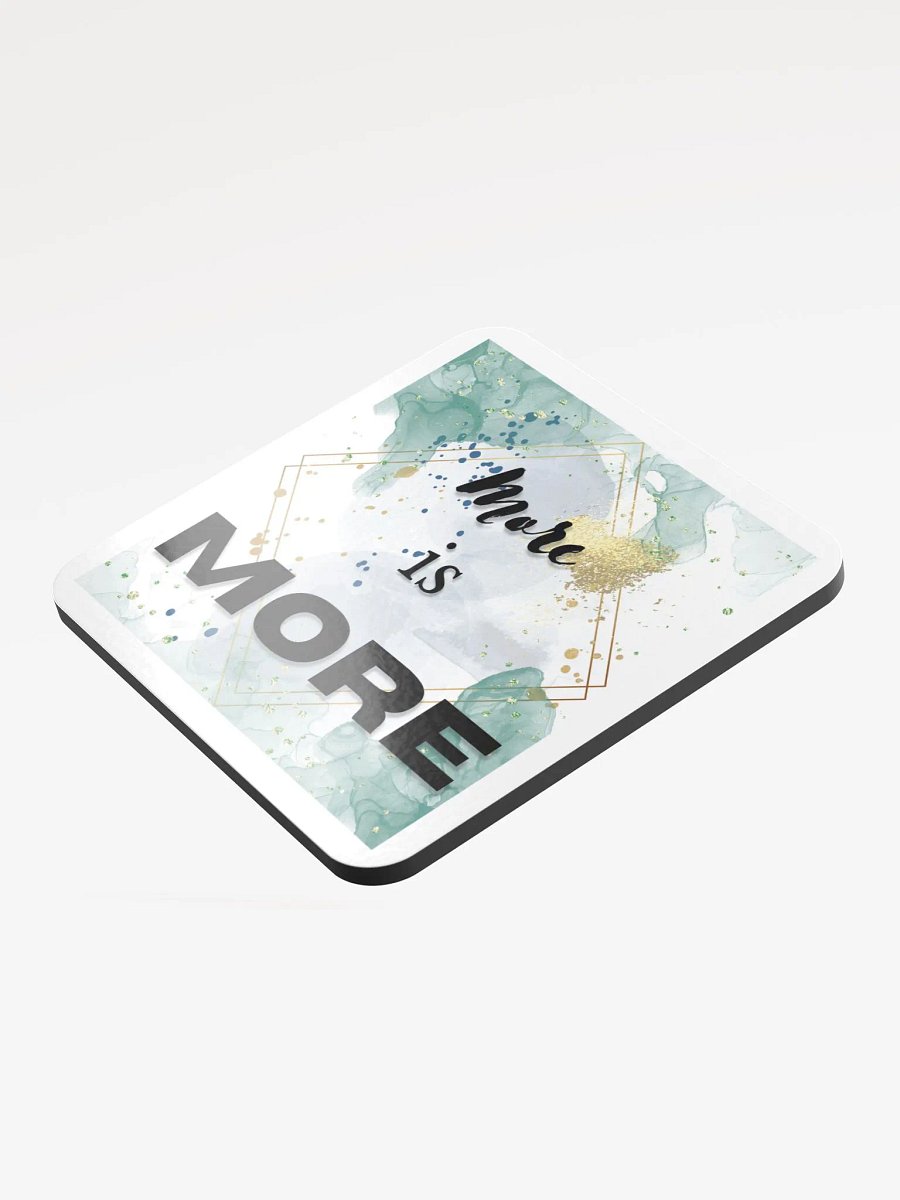 More is MORE Green Coaster product image (3)