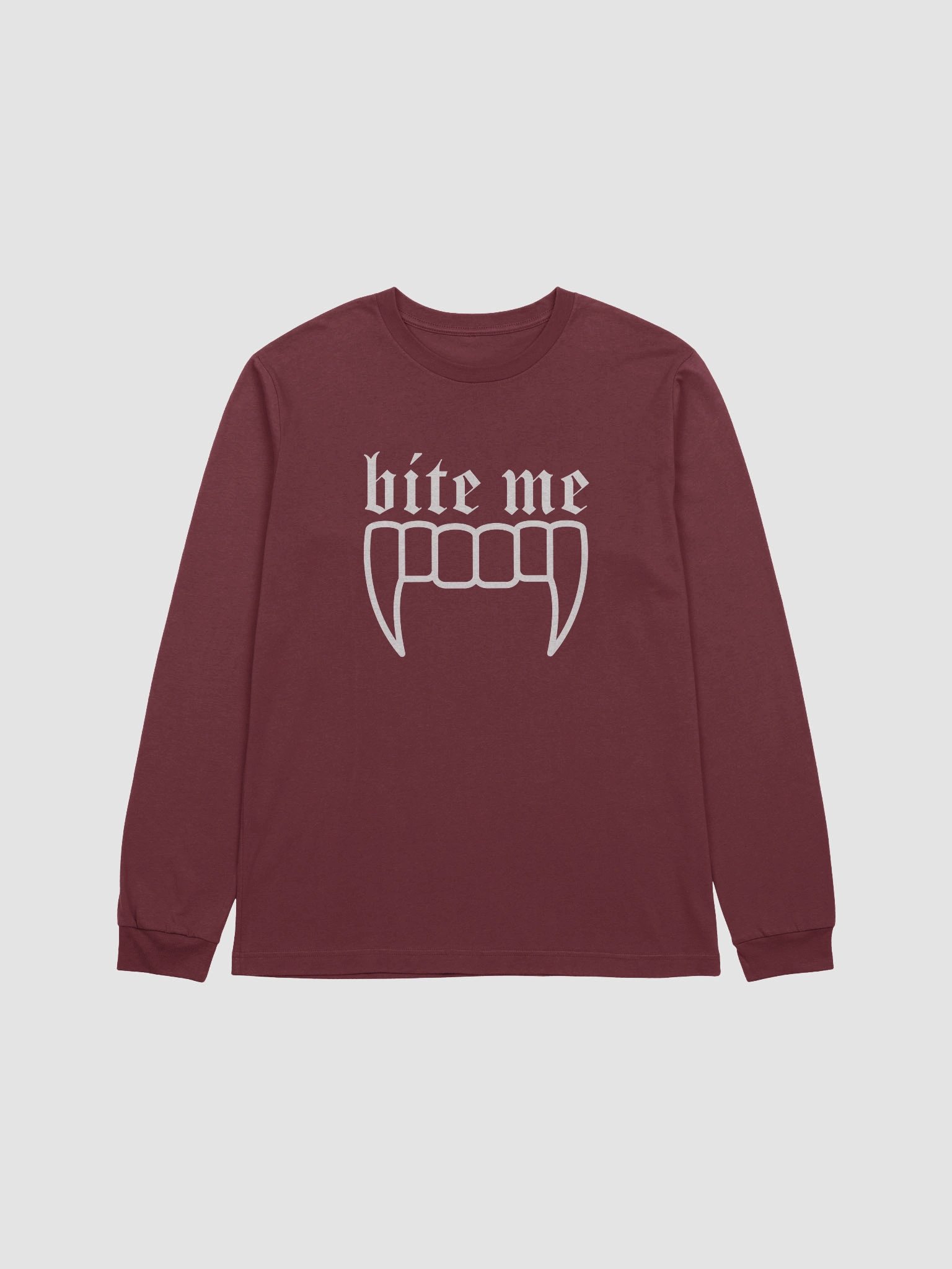 bite me long sleeve tee product image (1)