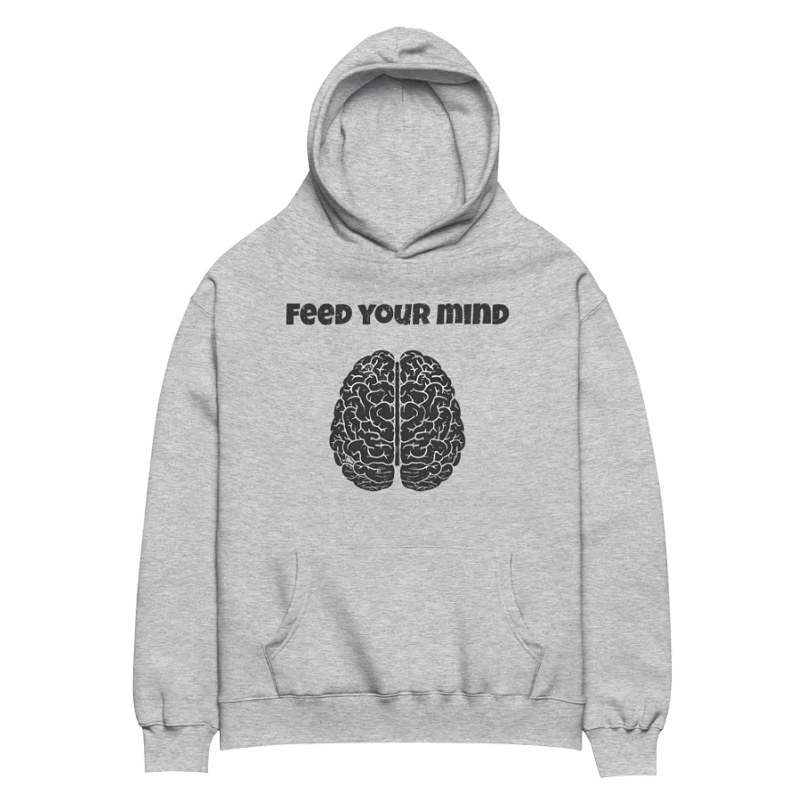 Feed Your Mind Unisex Premium Oversized Hoodie product image (3)