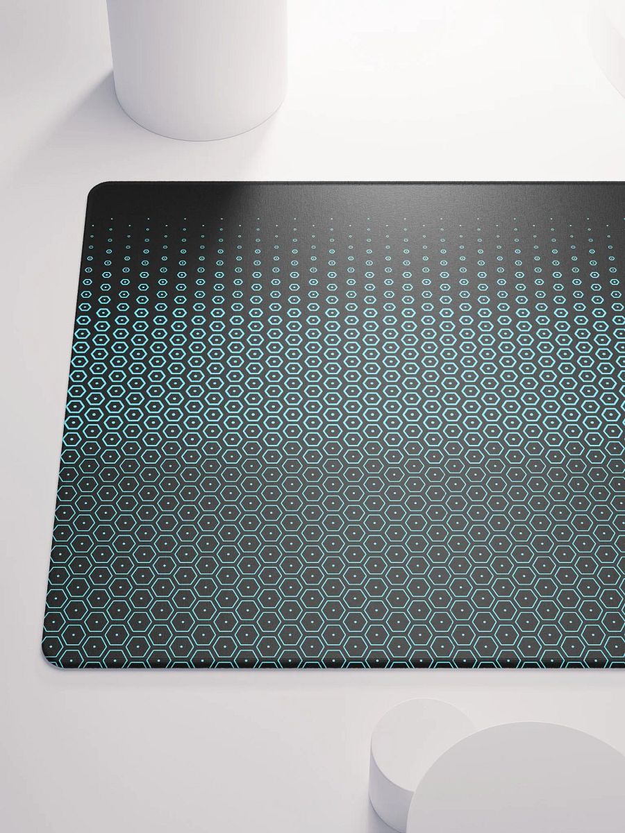 TRON Lightcycle / Run Queue Glass Pattern Desktop Mat product image (6)